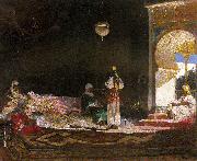 Harem Scene Jean-Joseph Benjamin-Constant